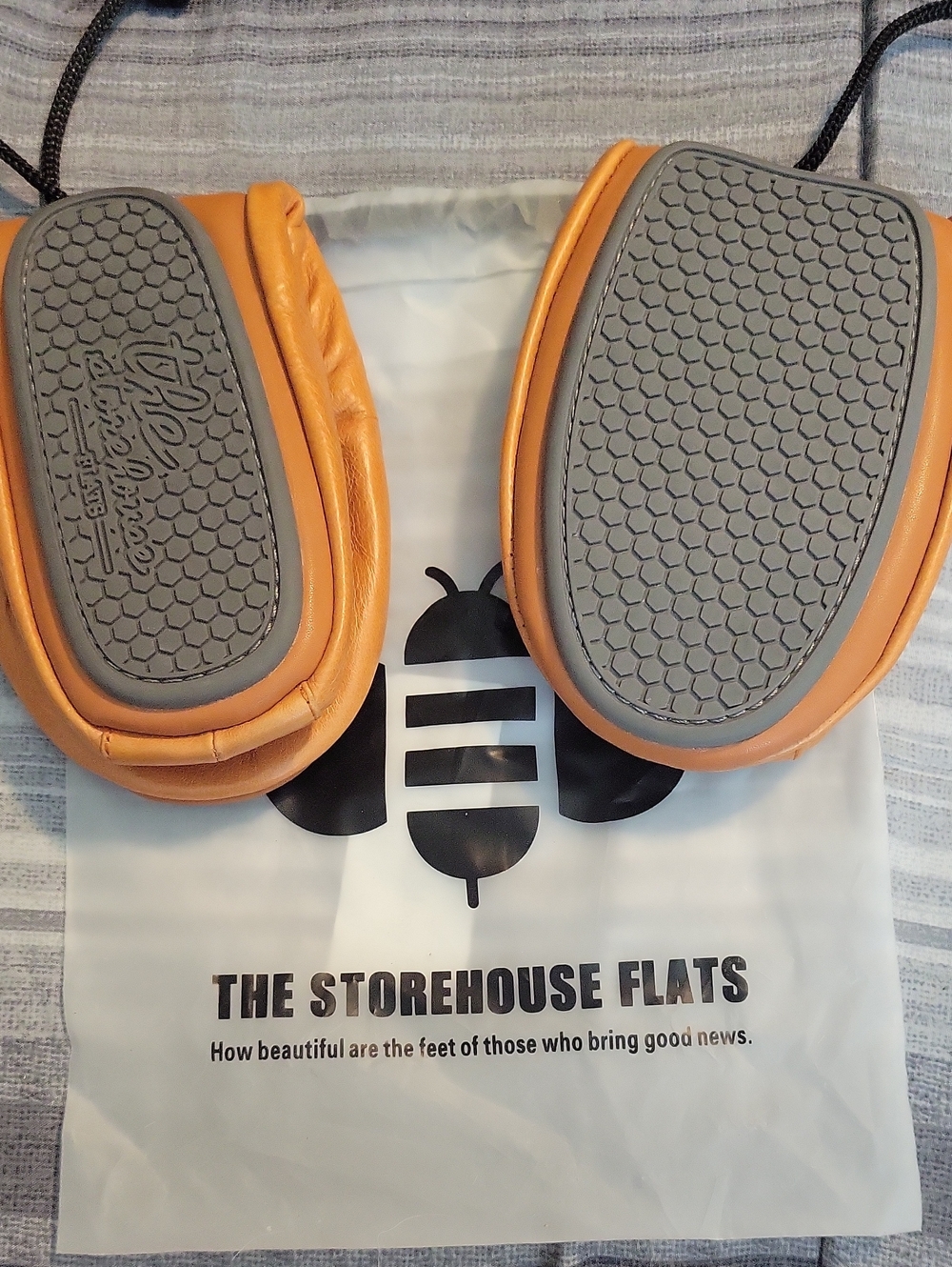 WomensOrange Slip-On Shoes